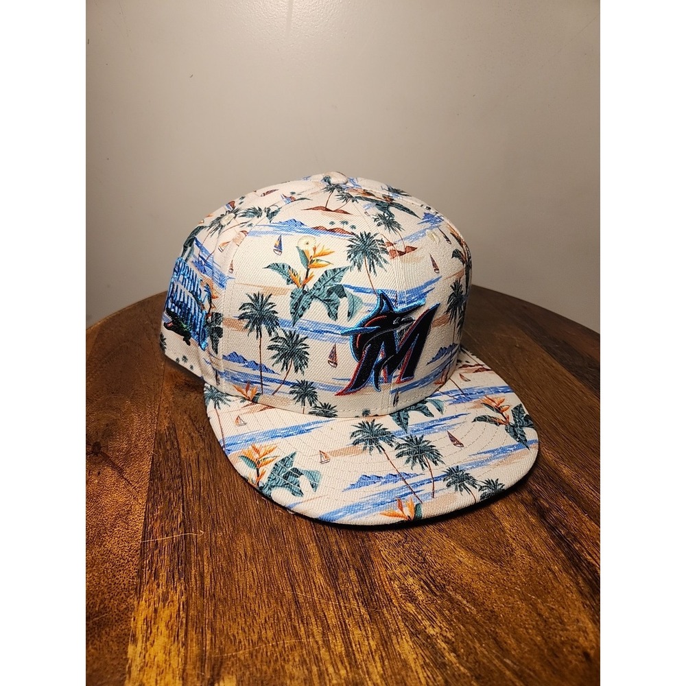 Brand New MLB Miami Marlins Spring Training Adjustable Snapback Hat New‎ Era